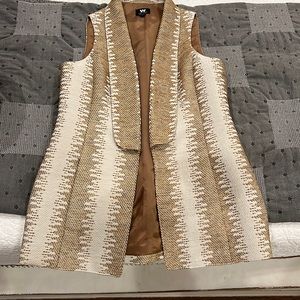 Long vest by “W by worth” size 4